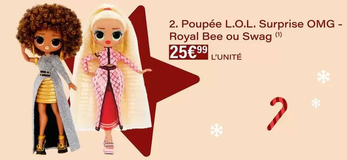 Royal bee poupee l.o.l. surprise omg bebe ou swag