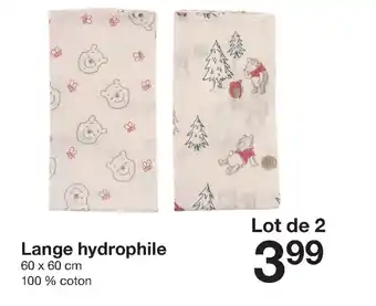 Zeeman Lange hydrophile offre