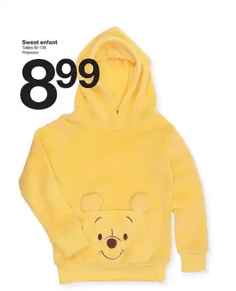 Zeeman Sweat enfant offre