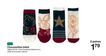 Zeeman Chaussettes bébé offre