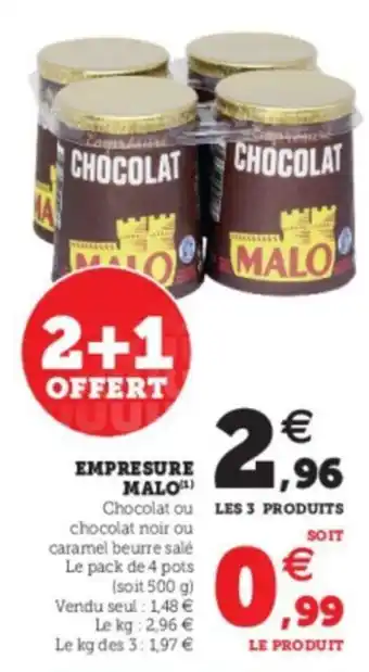 Super U Empresure malo offre