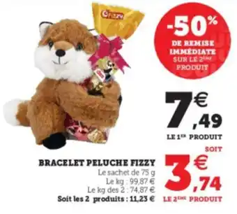 Bracelet peluche fizzy