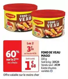 Auchan Supermarché Mr.goodfish - pavé de saumon atlantique offre