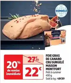 Auchan Supermarché Leffe - bière blonde offre