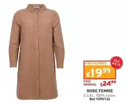 Trafic Robe femme offre