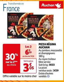 Auchan AUCHAN Pizza régina offre