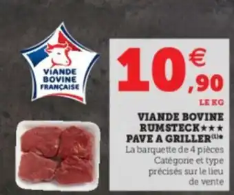Super U Viande Bovine Rumsteck offre