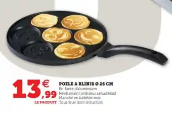 Super U Poele A Blinis 26cm offre