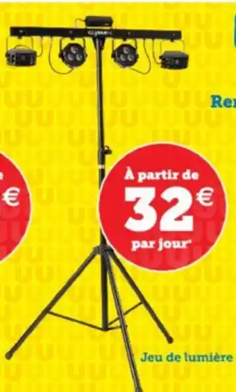 Super U Jeu de Lumière offre