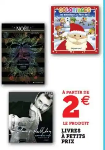 Super U Livres À Petits Prix offre