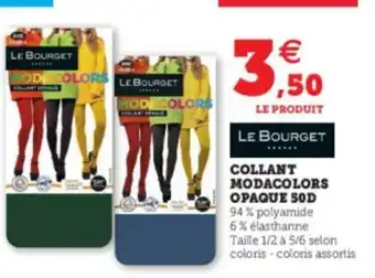 Super U Collant Modacolors offre