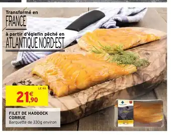 Filet De Haddock Corrue