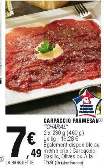 E.Leclerc Capraccio parmesan offre