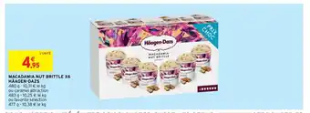 Intermarché Macadamia Nut Brittle X6 Haagen-Dazs offre