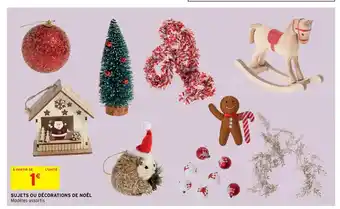 Intermarché Sujets Ou Décorations De Noel offre