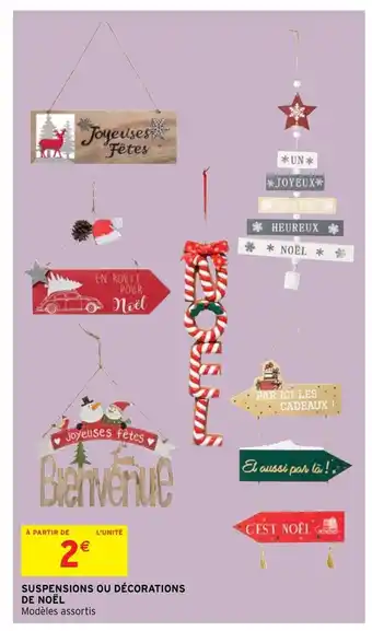 Suspensions Ou Décorations De Noel