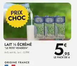 Hyper U Laiterie bernard - le bezornay chevre affine offre