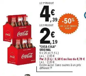 E.Leclerc COCA-COLA offre