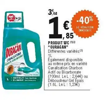 E.Leclerc Produit wc offre