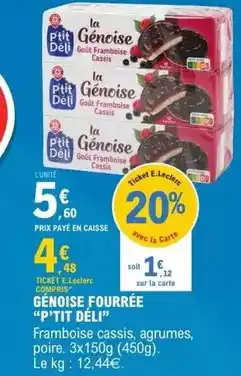 Intermarché Patate douce offre