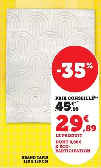 Carrefour Tramier - huile optima offre