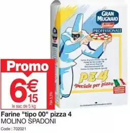 Promocash MOLINO SPADONI Farine "tipo 00" pizza 4 offre