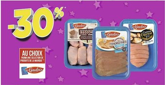 Géant Casino Le gaulaois bon plan au choix parmi une selection de produits de la marque le gaulois offre