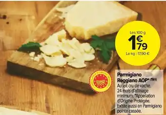 Parmigiano reggiano aop