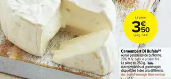 Carrefour Market Camembert di bufala offre