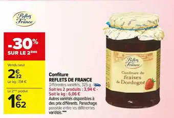 Carrefour Market Reflets de france confiture reflets de france offre