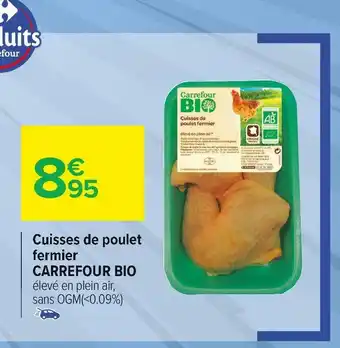Carrefour Market Carrefour cuisses de poulet fermier bio offre