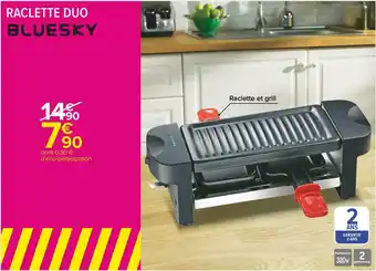 Carrefour Market Appareil à raclette duo offre