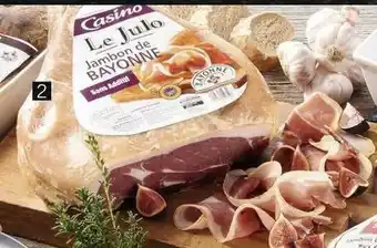 Jambon de bayonne désossé