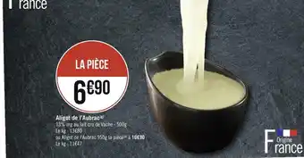 Géant Casino Aligot de l’aubrac offre