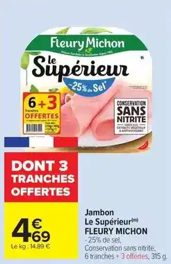 Intermarché Express Fini - morbilette aux produits saugets offre