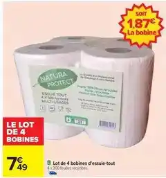 Monoprix Prince - ss - carte bicycle offre