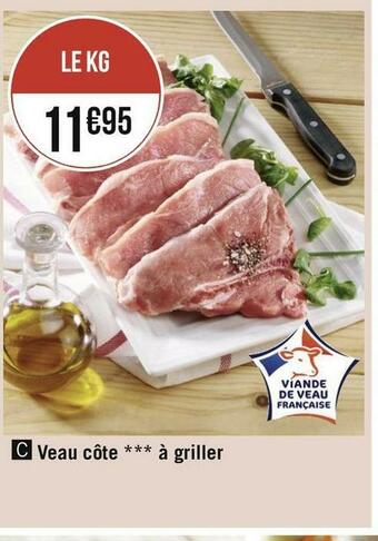 Veau côte à griller