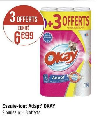 Okay essuie-tout adapt’