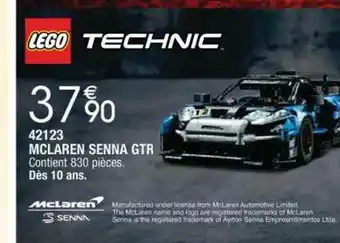 Cora 42123 - Mclaren Senna Gtr Lego Technic offre