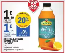 Carrefour Michel et augustin - yaourt vache à boire offre