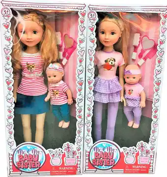 Match Poupée 81 cm & bébé 33 cm offre