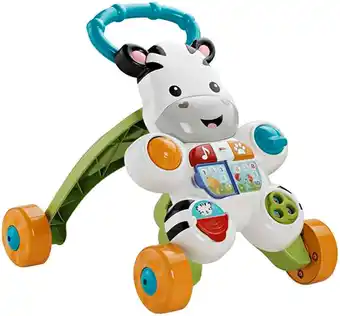 Match Fisher price mon trotteur zèbre offre