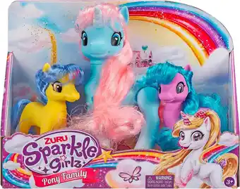Match Lot de 3 licornes sparkle girlz offre