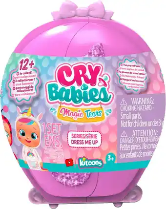 Imc toys dressing cry babies magic tears