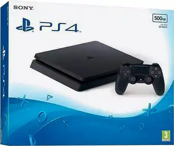 Match Console ps4 500 go f black offre