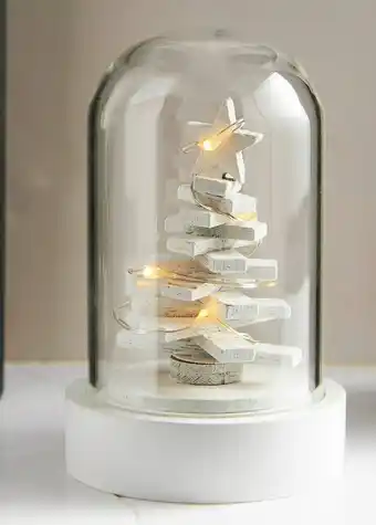 Cloche "scène de noël"