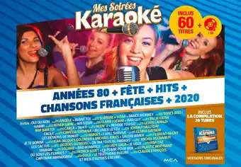 Match Coffret karaoké offre