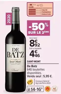 Monoprix Canard - escalope extra fine de offre