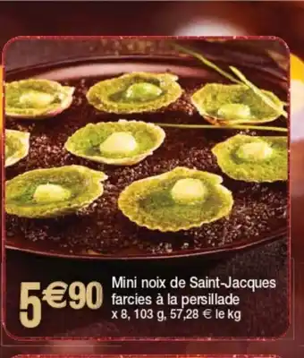 Cora x Carrefour Mini Noix De Saint-Jacques offre