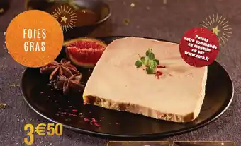 Cora x Carrefour Foie Gras De Canard Entier MONTFORT offre